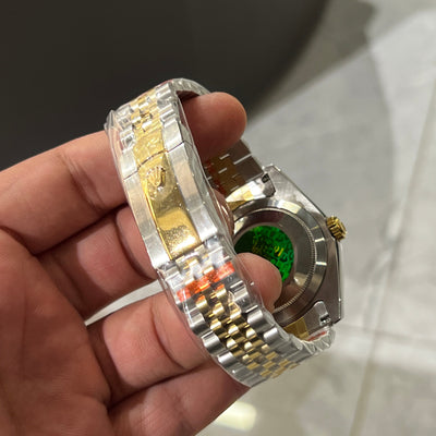 ROLX MASTER PLUS WATCH TWO TONE AUTOMATIC