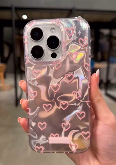 New Heart IMD GLITTER Lens Case! ✨