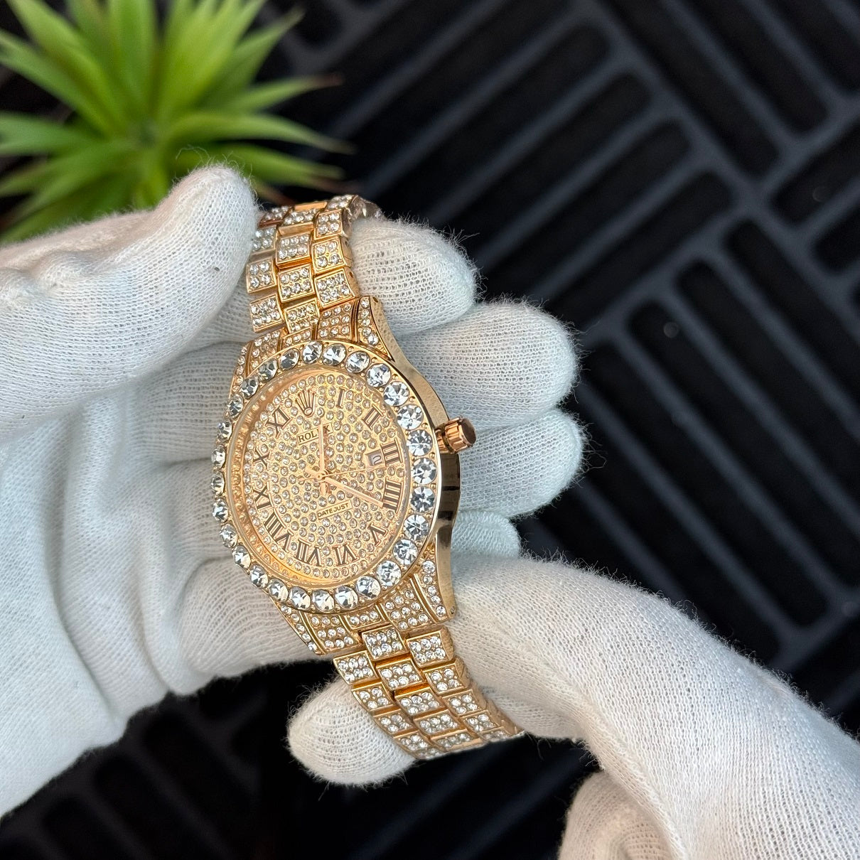 Rolex Diamond Luxury Watch