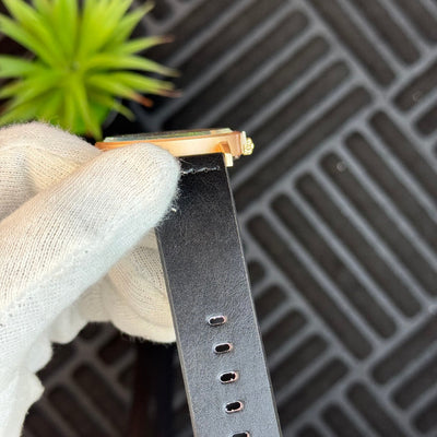 TOMI Men Luxury Leather Strap Watch