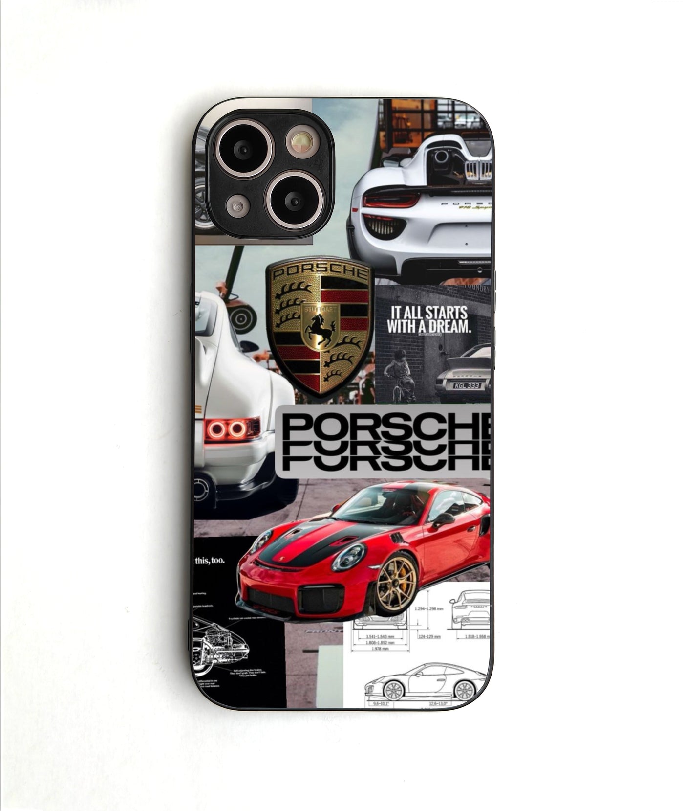 Porsche glossy Case