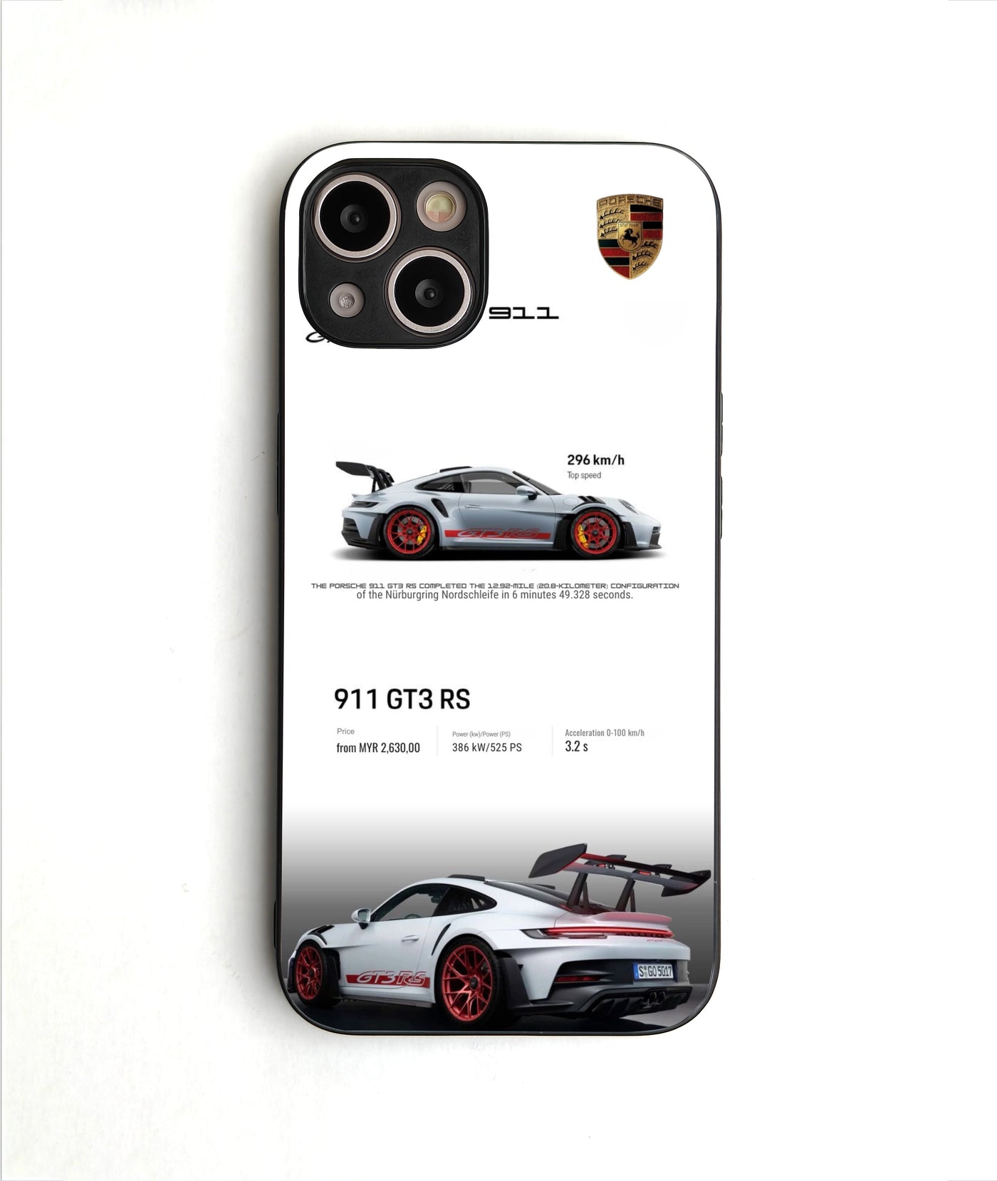 Porsche 911 glossy Case
