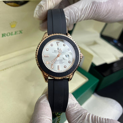 Rolex Submariner Silicon Strape White