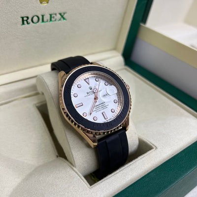 Rolex Submariner Silicon Strape White