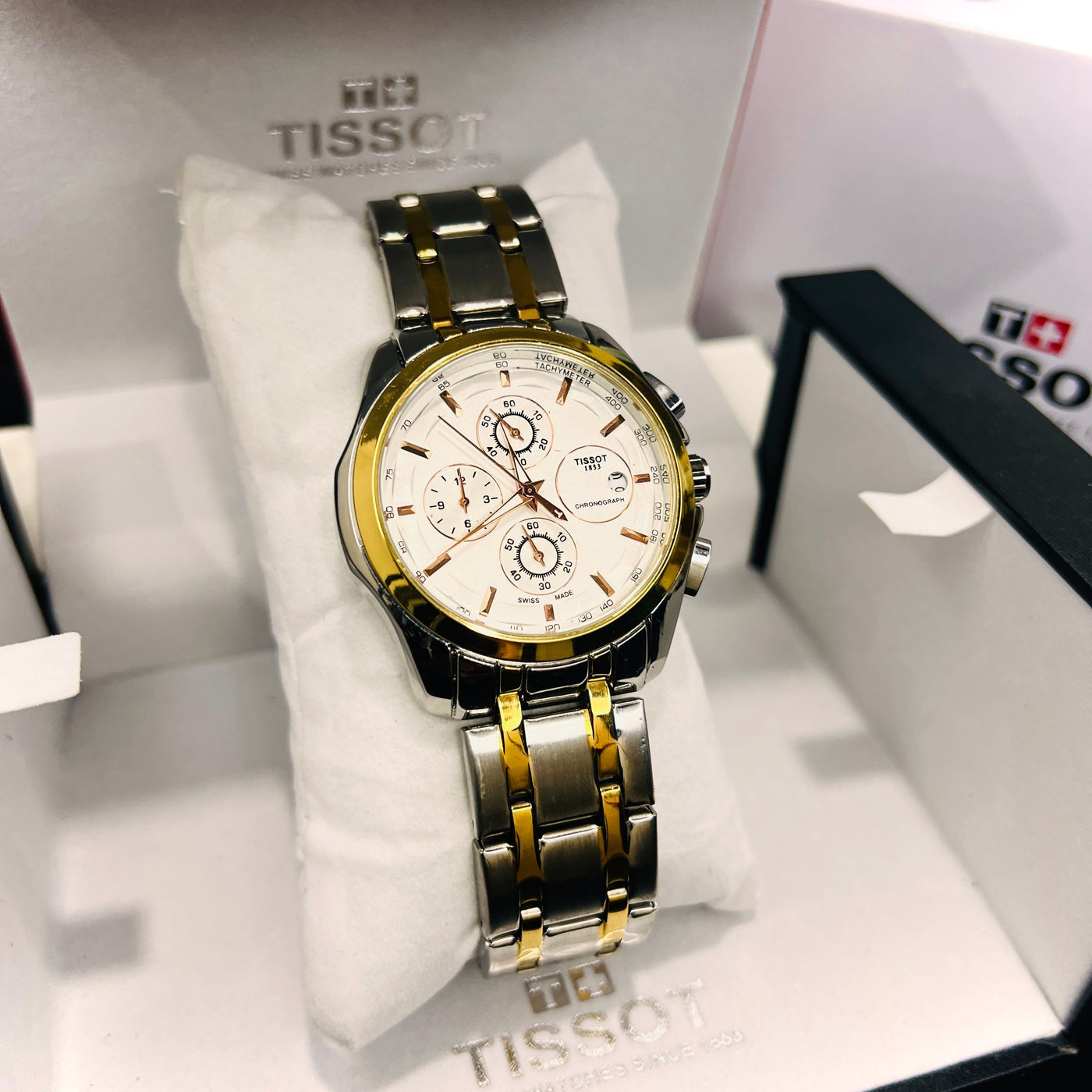 Tissot 1853 - Chronograph Special Edition - Silver Gold