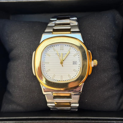 Patek Philippe Date Just - Two Tone White