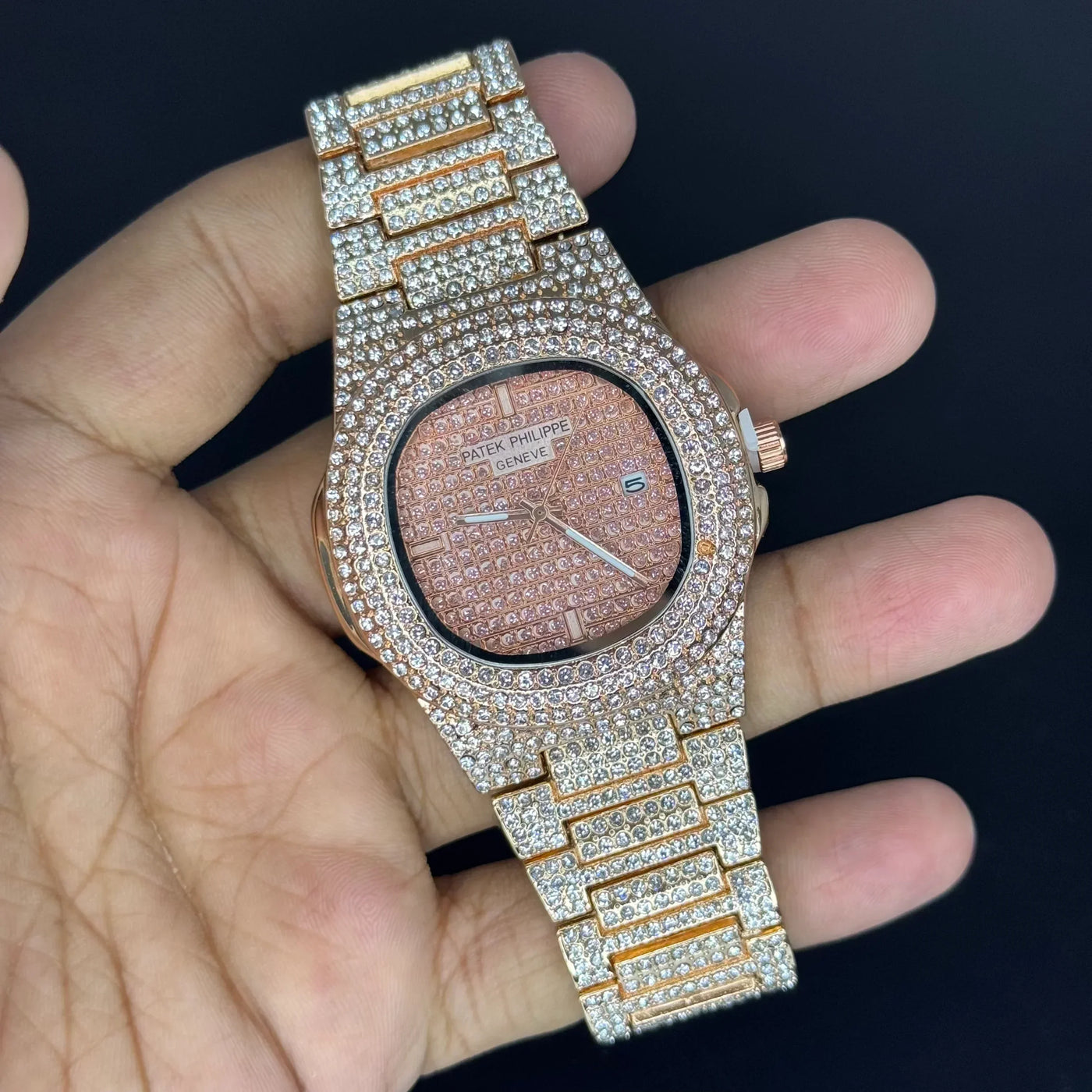 Patek Philippe ICEDOUT - Rose Gold