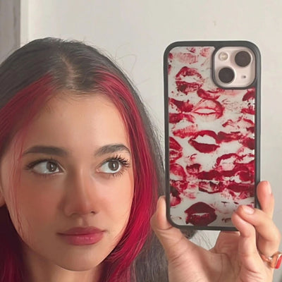 Kisses (Phone glass case)