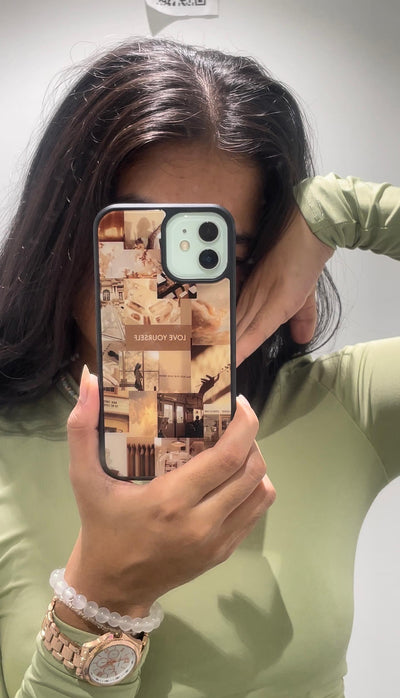 Love yourself (phone glass case)