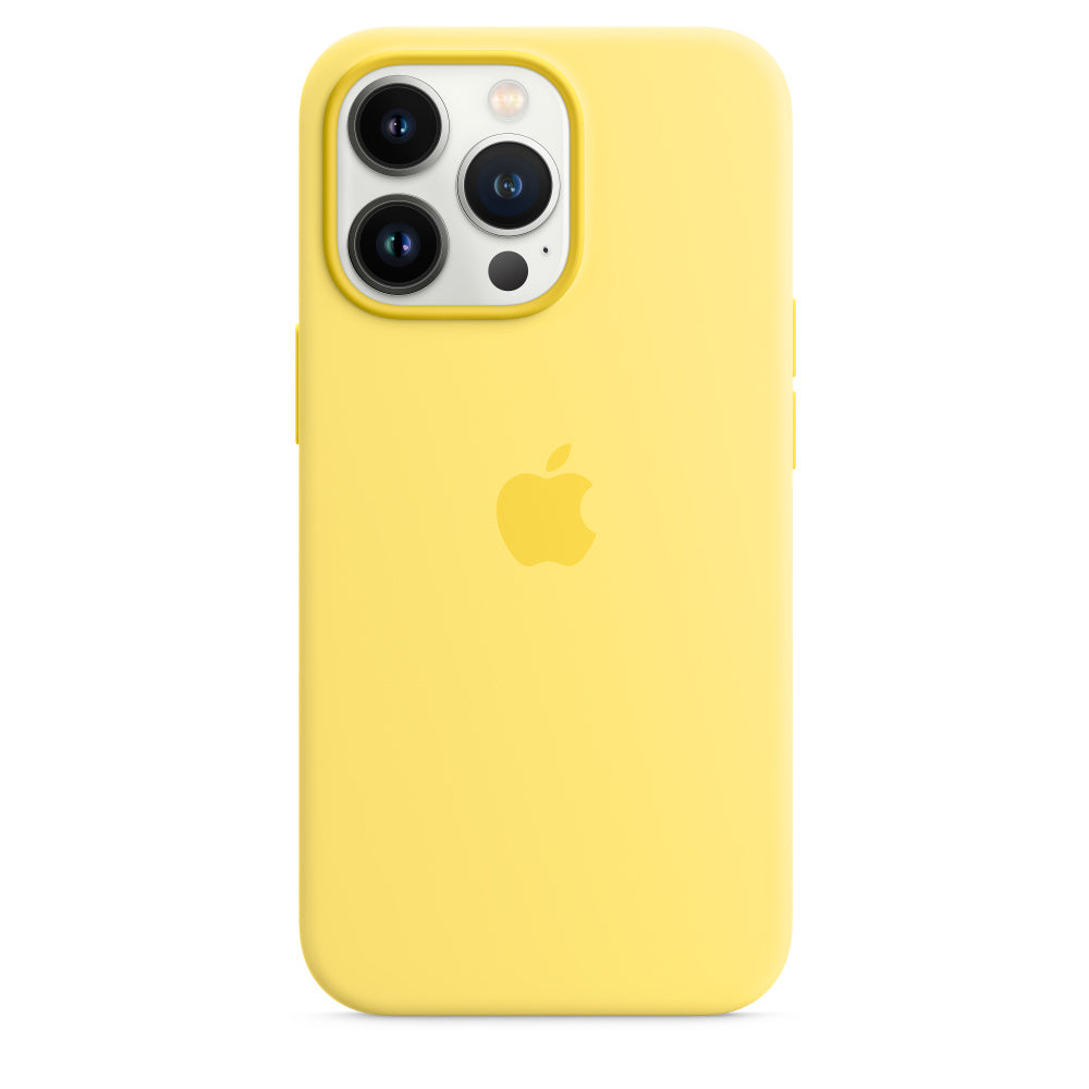 iPhone Silicone Case (Yellow)