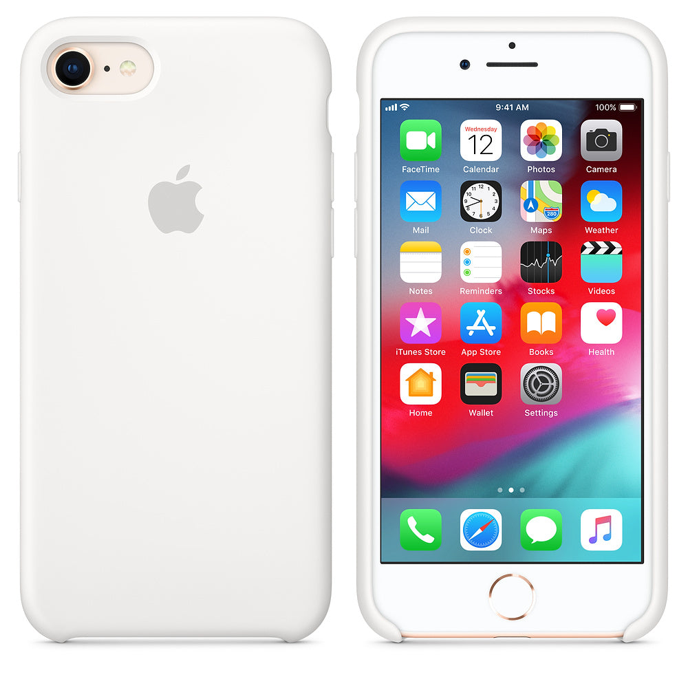 iPhone Silicone Case (White)