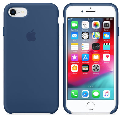 iPhone Silicone Case (Cobalt Blue)