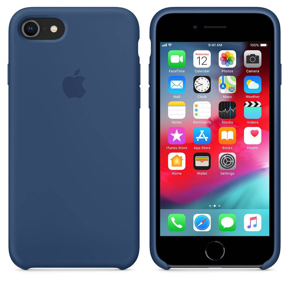iPhone Silicone Case (Cobalt Blue)