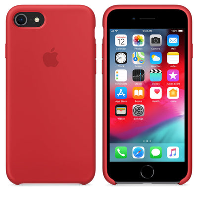 iPhone Silicone Case (Red)