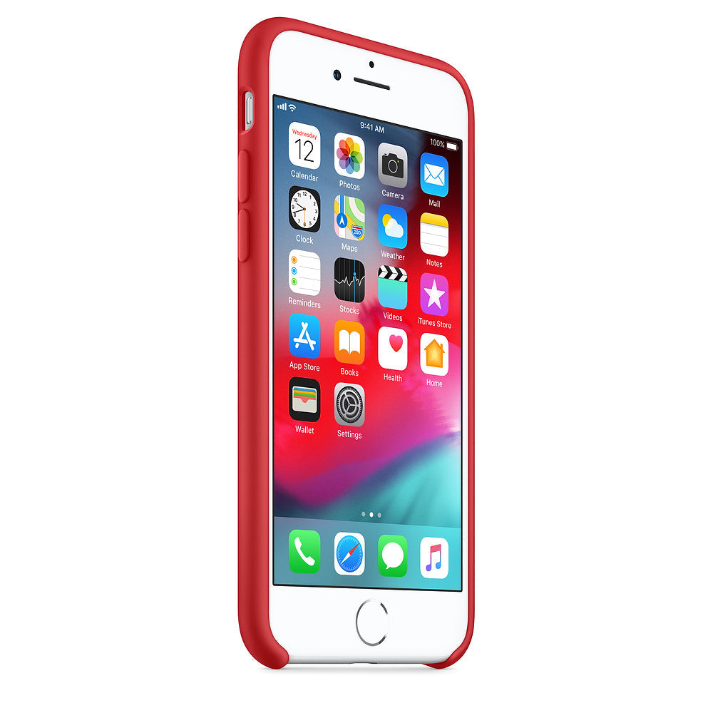 iPhone Silicone Case (Red)