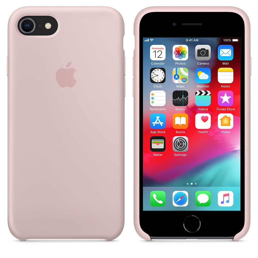 iPhone Silicone Case (Pink Sand)