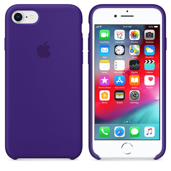 iPhone Silicone Case (Violet)