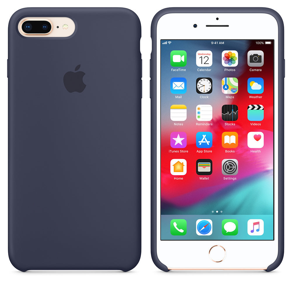 iPhone Silicone Case (Midnight Blue)