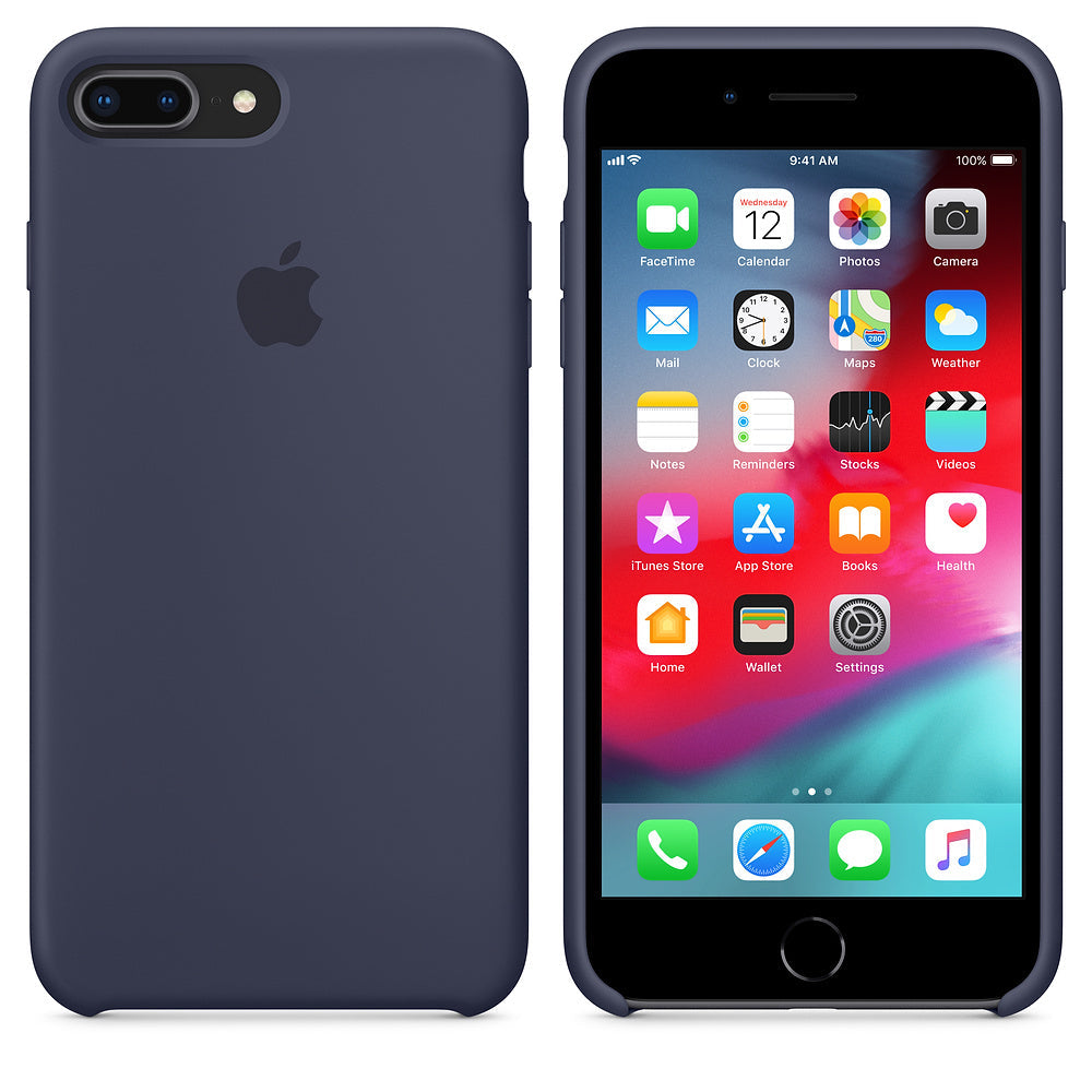 iPhone Silicone Case (Midnight Blue)