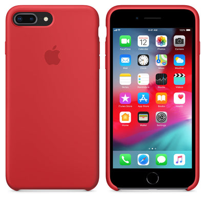 iPhone Silicone Case (Red)