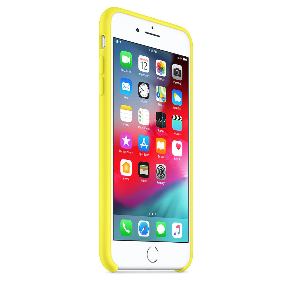 iPhone Silicone Case (Flash Yellow)
