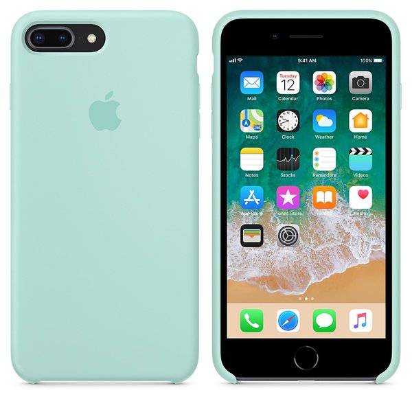 iPhone Silicone Case (Marine Green)
