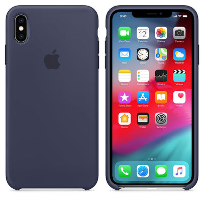 iPhone Silicone Case (Midnight Blue)
