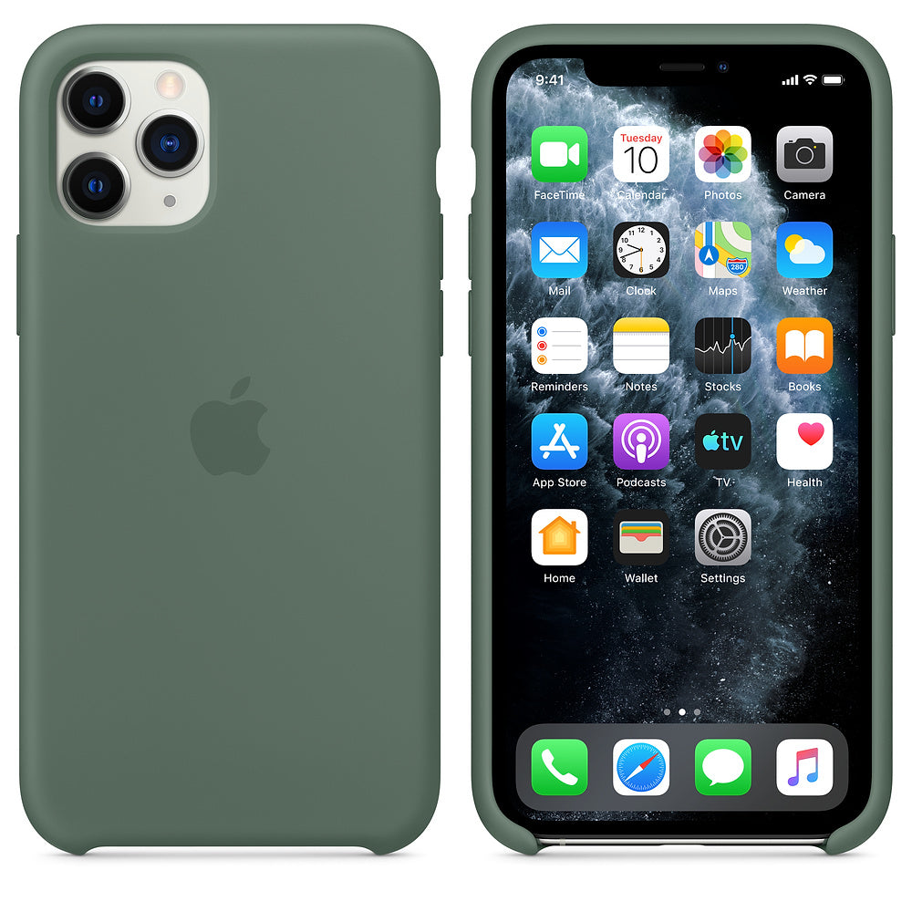 iPhone Silicone Case (Pine Green)