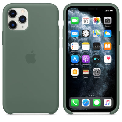 iPhone Silicone Case (Pine Green)