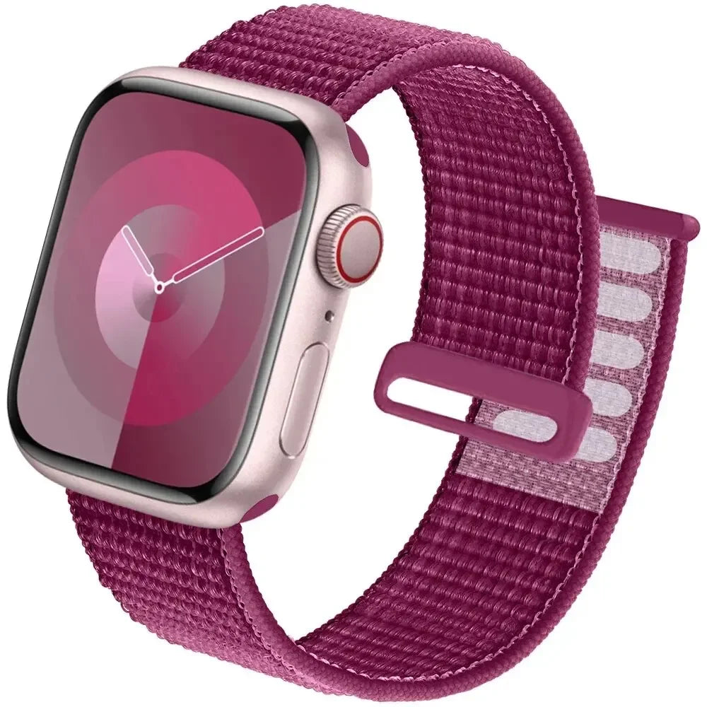 Nylon loop Strap For Apple Watch Bands