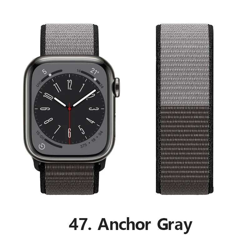 Nylon loop Correa For Apple Watch Band