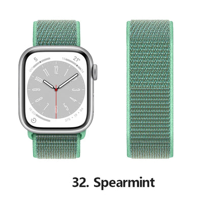 Nylon loop Correa For Apple Watch Band