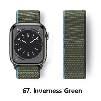 Nylon loop Correa For Apple Watch Band