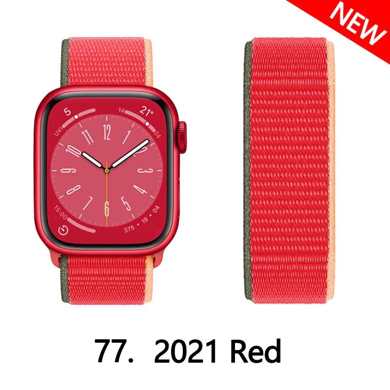 Nylon loop Correa For Apple Watch Band