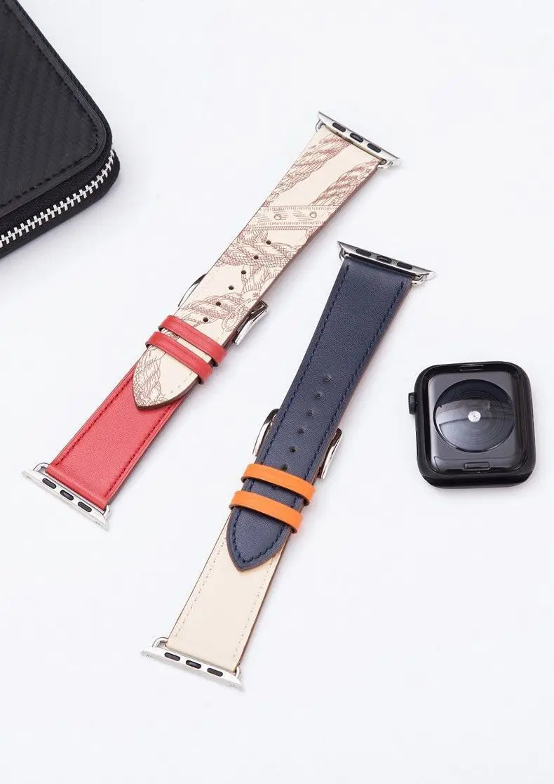 Leather Watch Straps for Apple Watch band