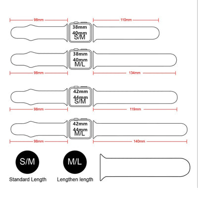 Silicone Strap For Apple Watch Band