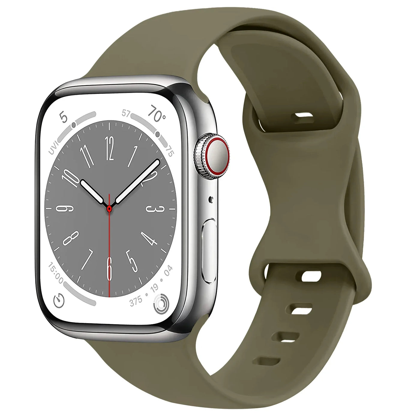 Silicone Strap For Apple Watch Band