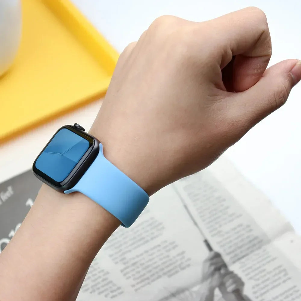 Silicone Band For Apple Watch strap