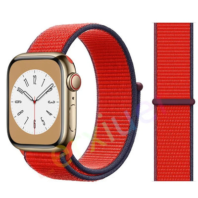 Slim leather strap for Apple Watch band