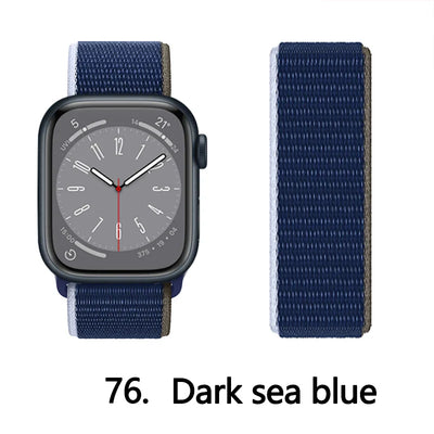 Nylon loop Correa For Apple Watch Band