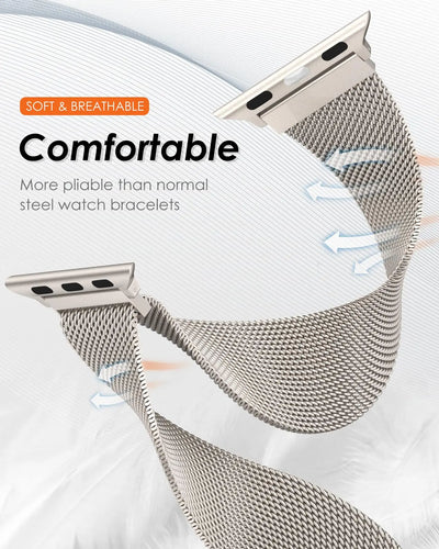 Milanese loop For apple Watch bands