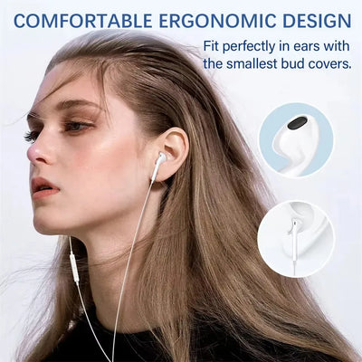 Luxury Wired Lightning Earphones For Apple iPhone