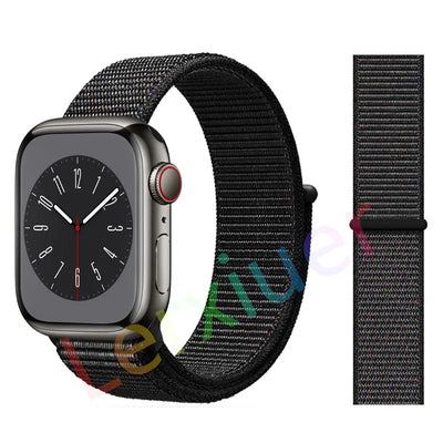Slim leather strap for Apple Watch band