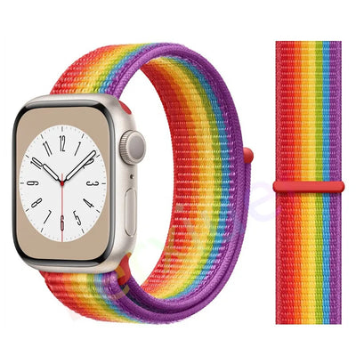 Slim leather strap for Apple Watch band