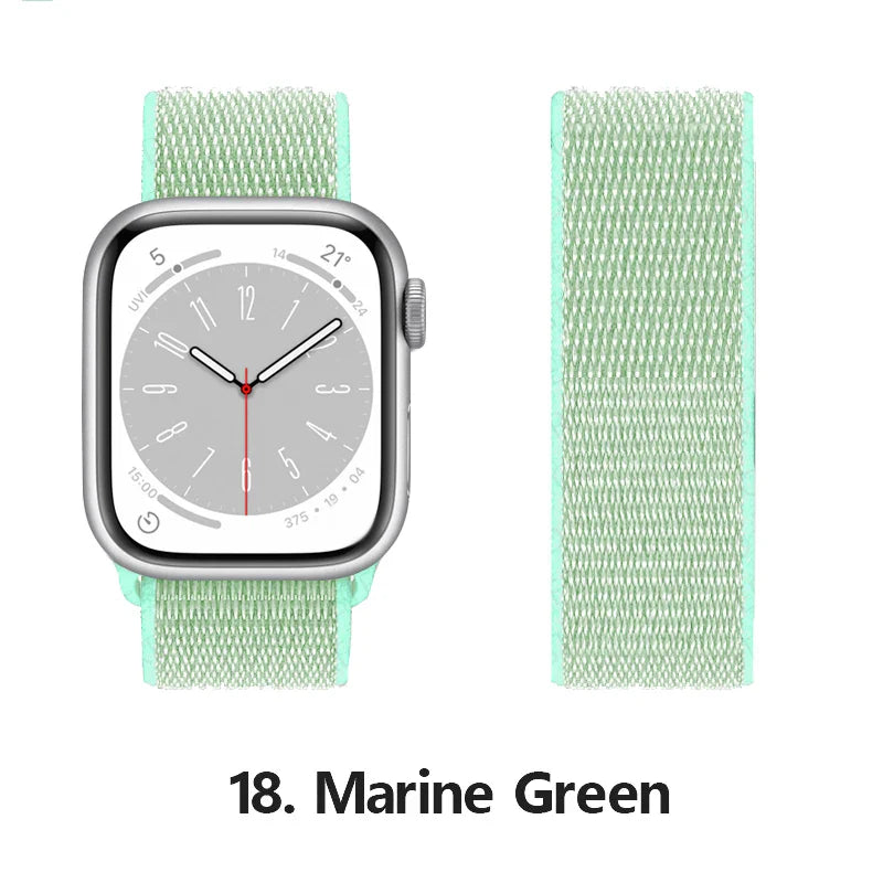 Nylon loop Correa For Apple Watch Band