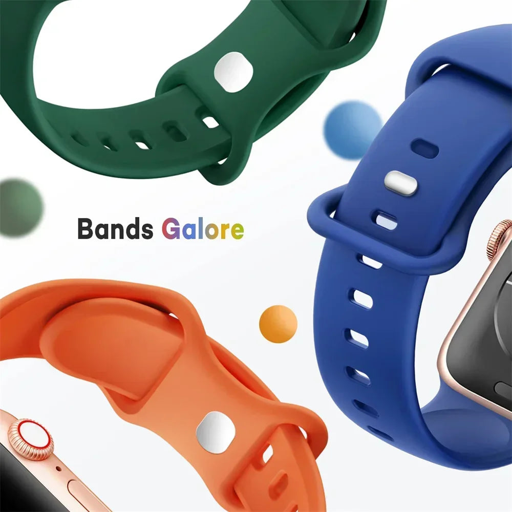 Silicone Band For Apple Watch strap