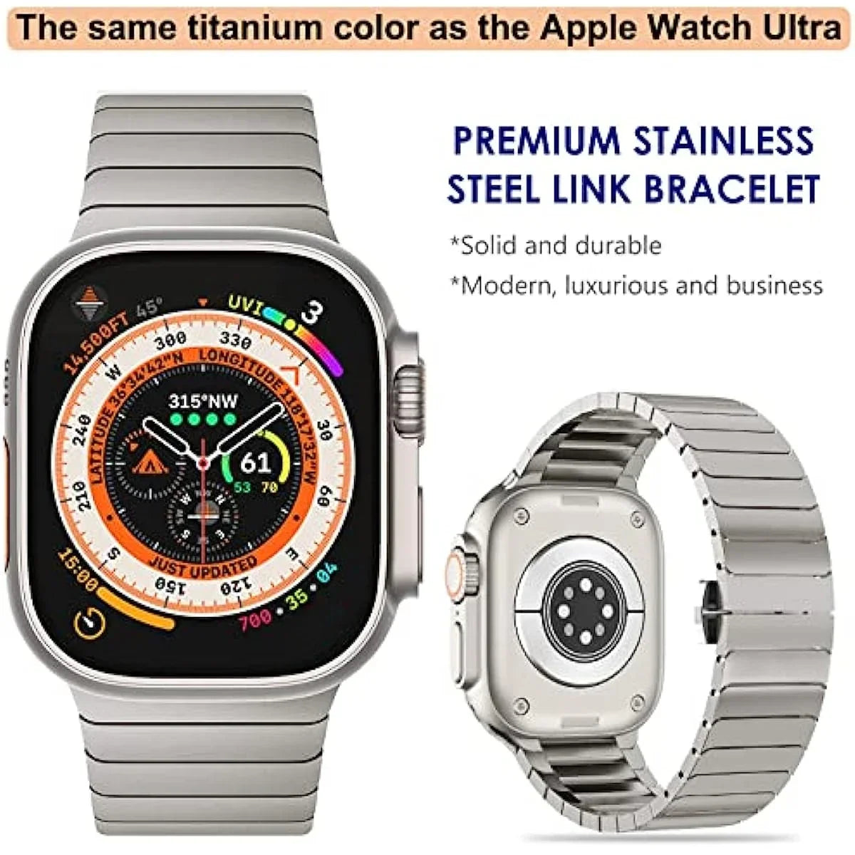 Stainless Steel Strap for Apple Watch