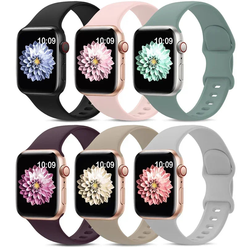 Silicone Band For Apple Watch strap