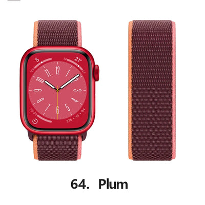 Nylon loop Correa For Apple Watch Band