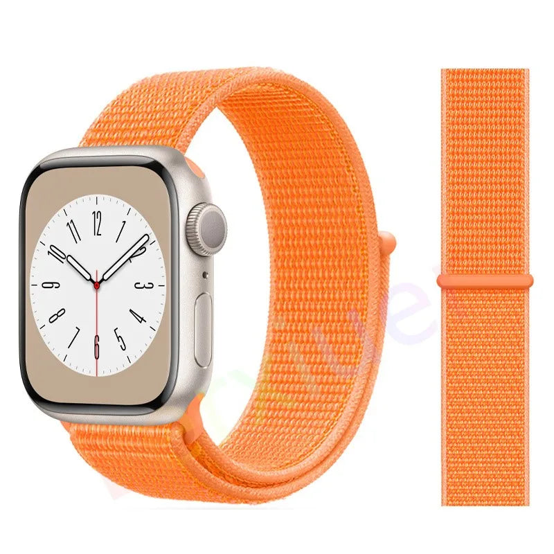 Slim leather strap for Apple Watch band